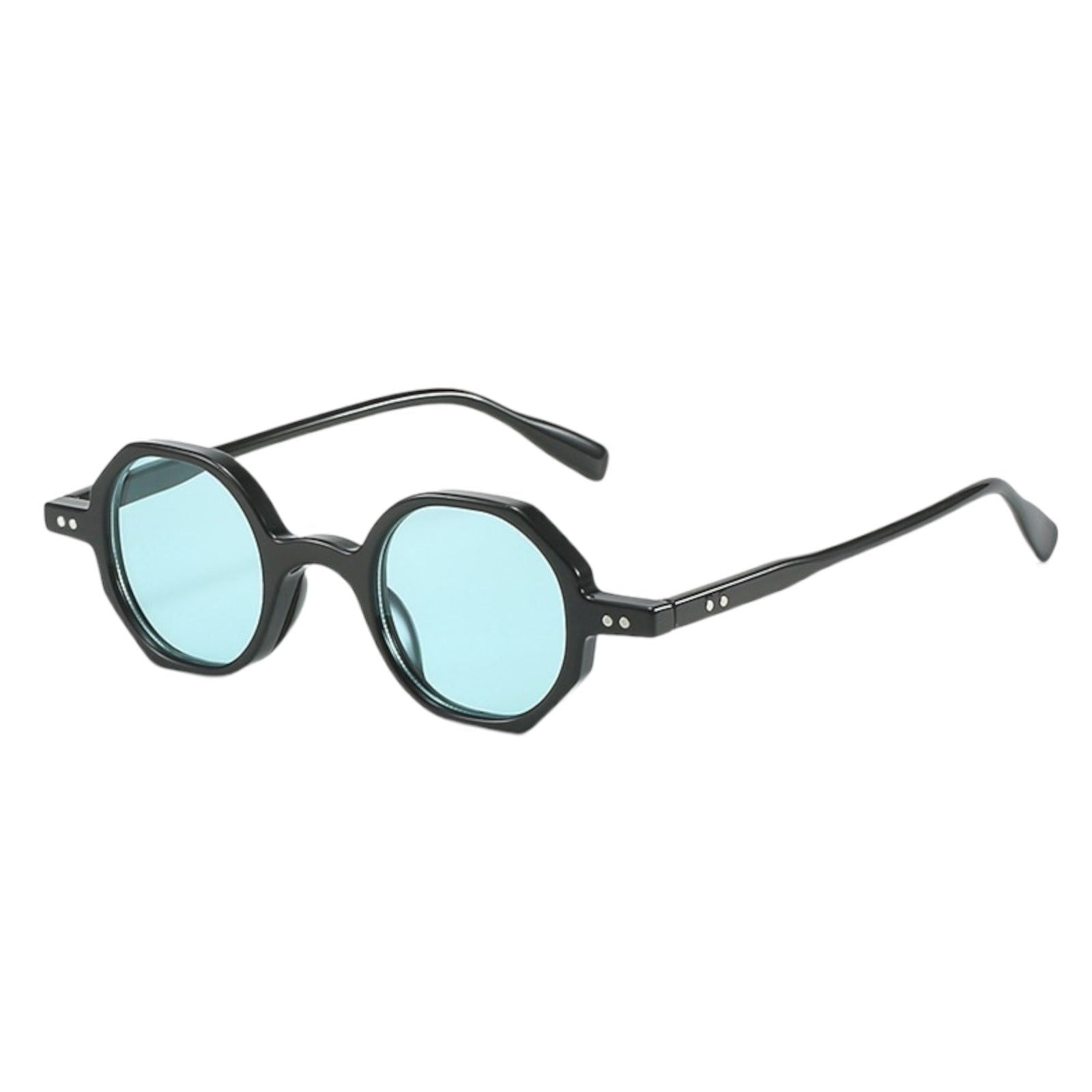 Prisma Round Frame UV Protection Sunglasses for Stylish Eye Safety-5