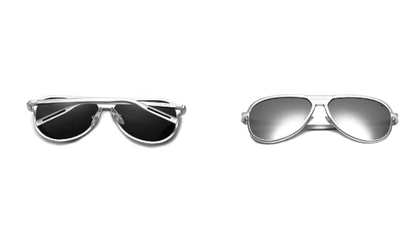 Polarized Silver Aviator Sunglasses for Men - Classy  Luxurious Style-3