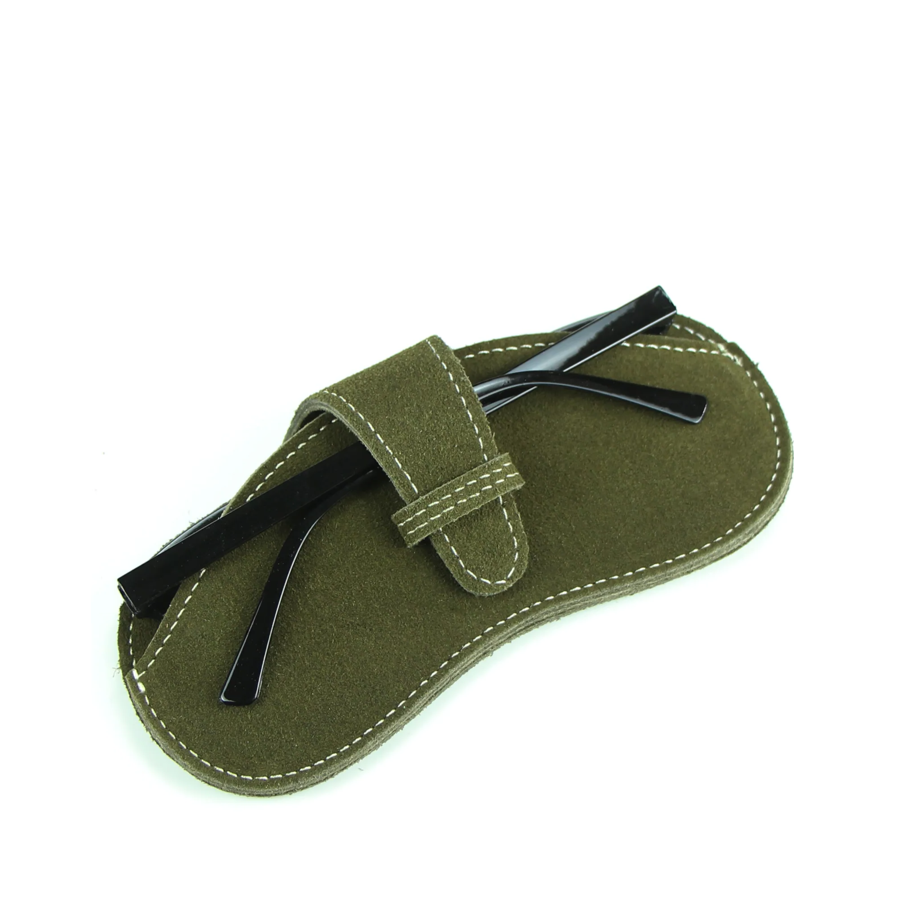 Handmade Suede Sunglasses Case – Soft Slip-In Pouch-2