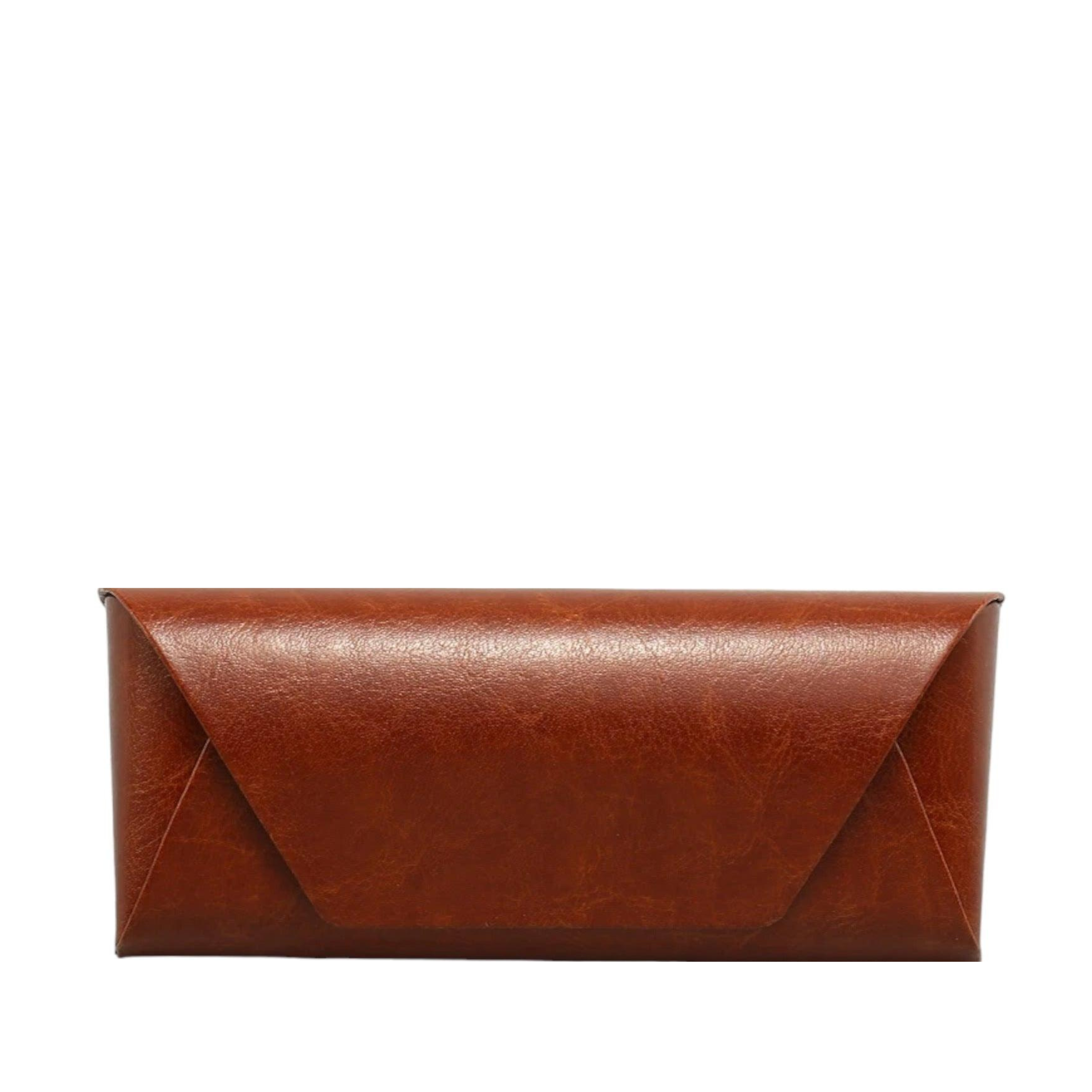 Faux Leather Sunglasses Case – Velvet-Lined Hard Case