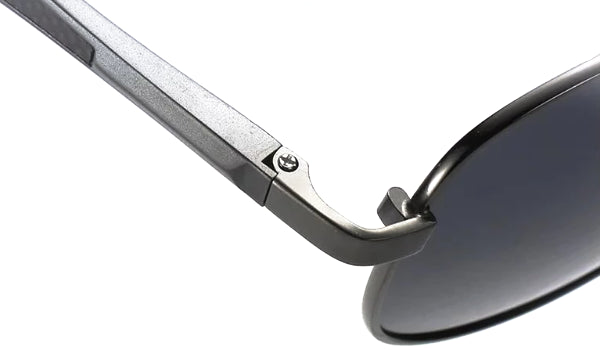 Polarized Black Pilot Sunglasses for Men - Classy and Stylish-4