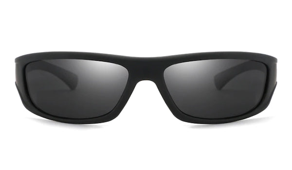 Mens Black Sports Sunglasses - Stylish and Durable for Active Lifestyles-2