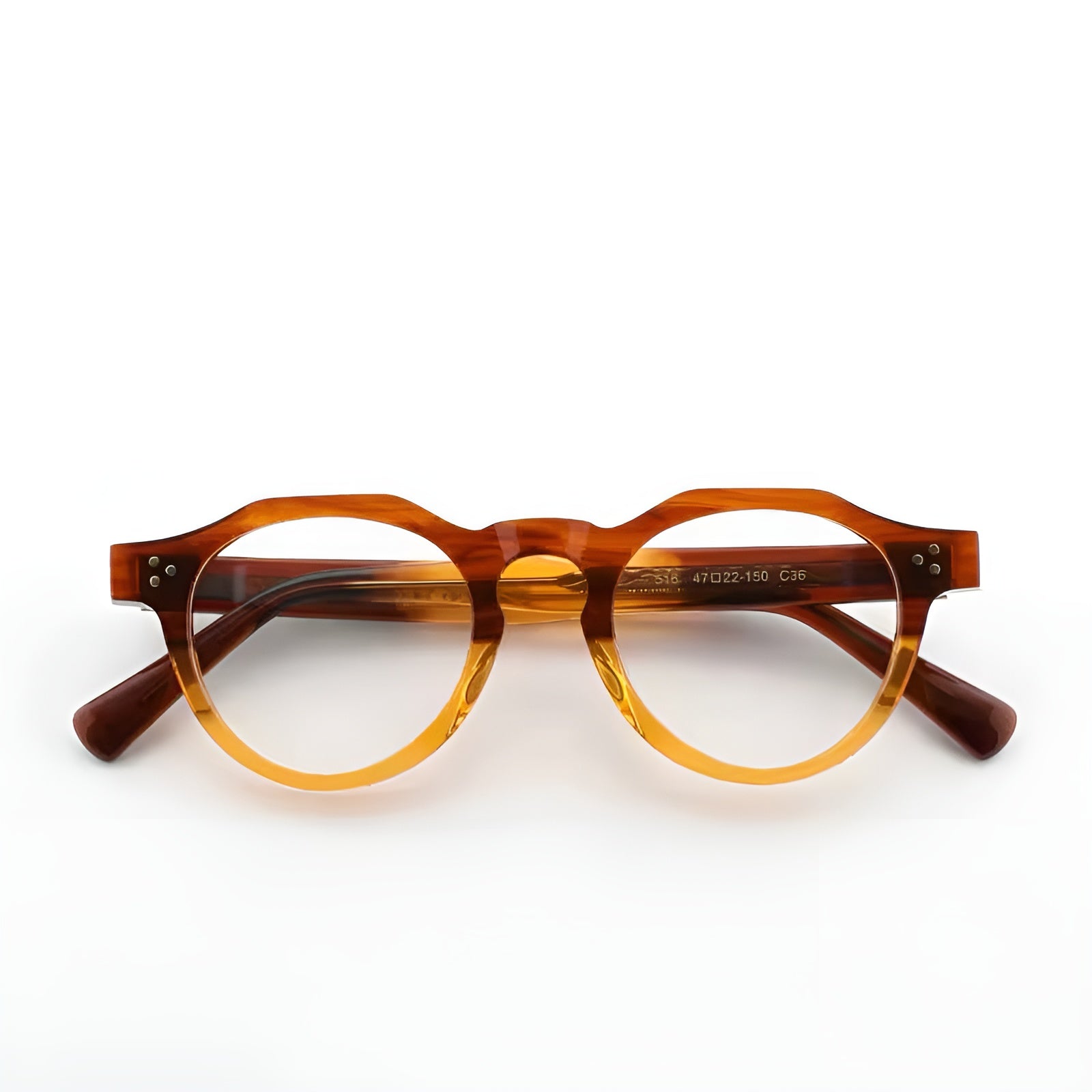 acetate optical frames round shape men women fashion