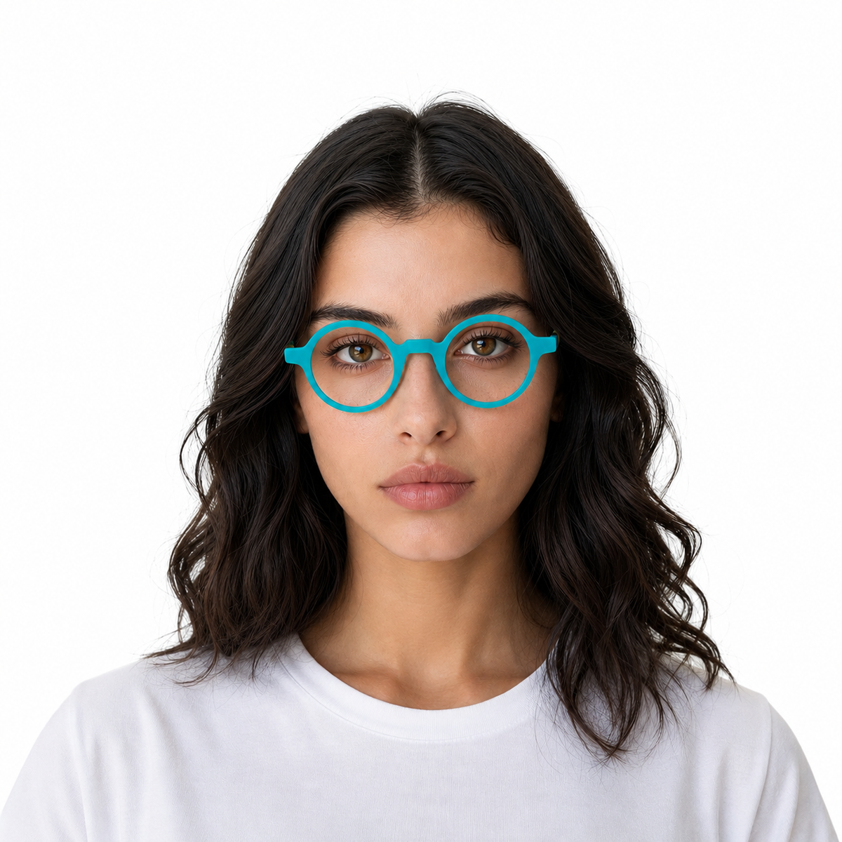 acetate round eyeglasses vintage unisex frame