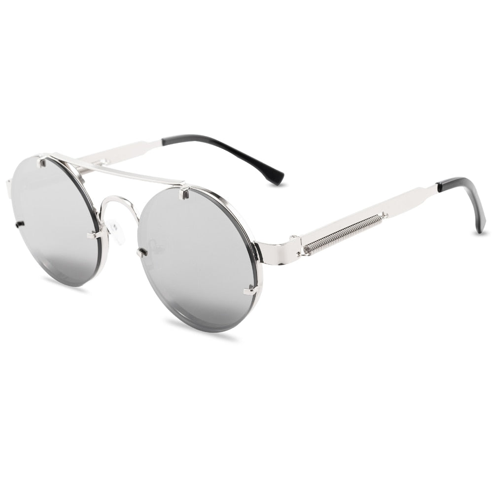 Stylish Astra Round Frame Sunglasses for Trendy UV Protection-2