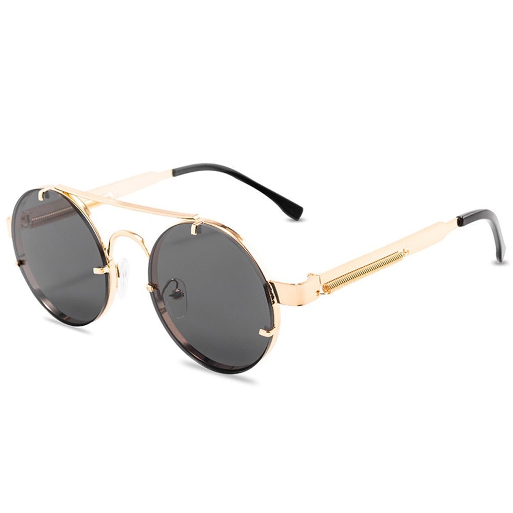 Stylish Astra Round Frame Sunglasses for Trendy UV Protection-11