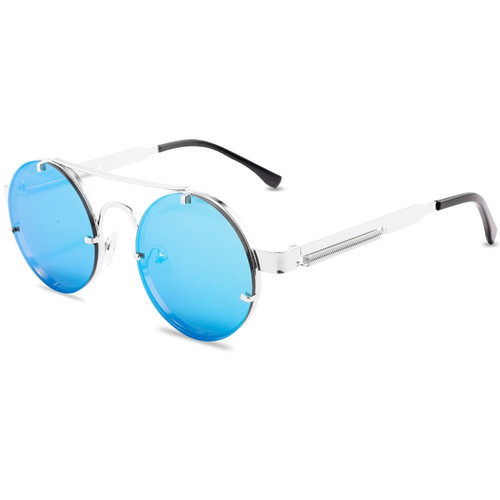 Stylish Astra Round Frame Sunglasses for Trendy UV Protection-4