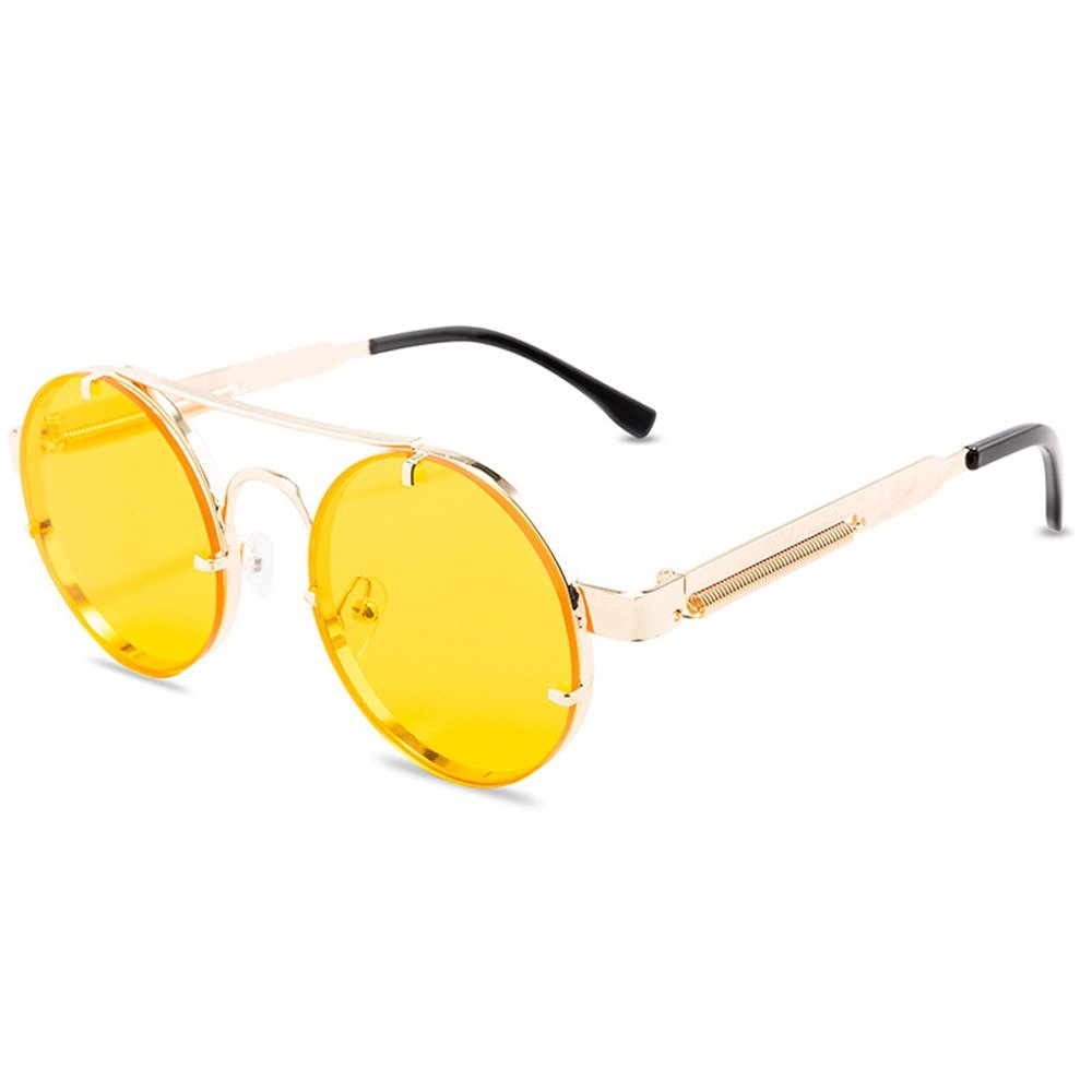 Stylish Astra Round Frame Sunglasses for Trendy UV Protection-12