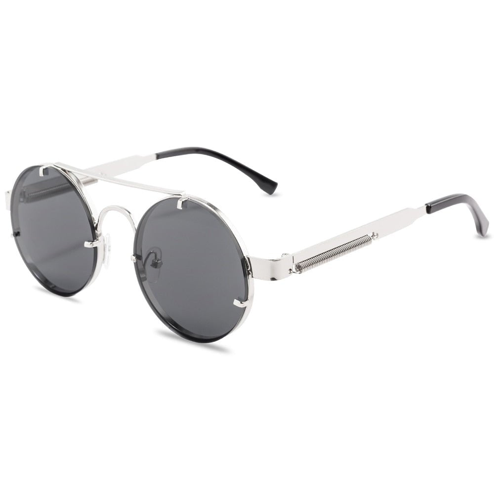 Stylish Astra Round Frame Sunglasses for Trendy UV Protection-1