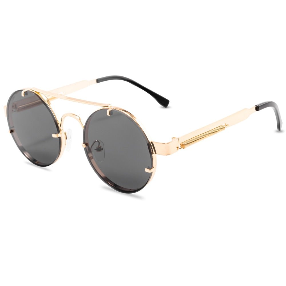 Stylish Astra Round Frame Sunglasses for Trendy UV Protection-7