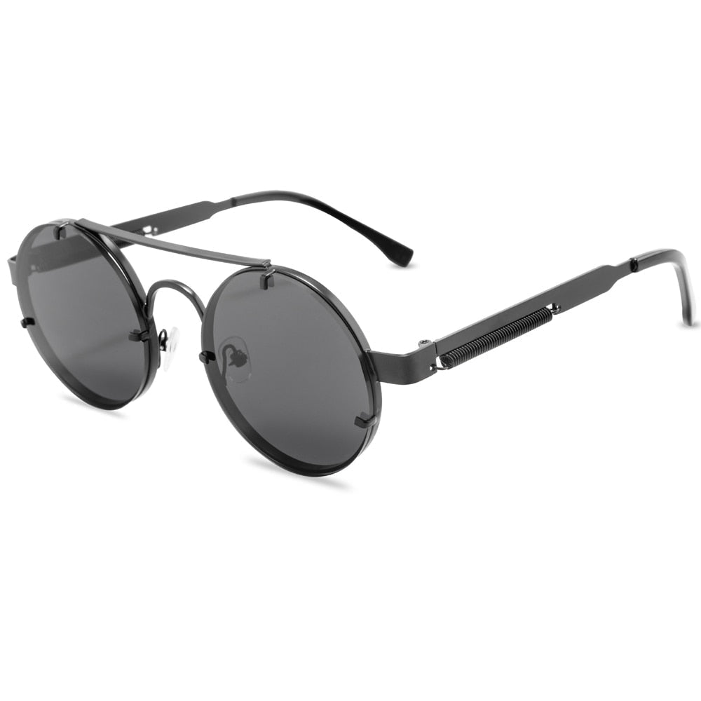 Stylish Astra Round Frame Sunglasses for Trendy UV Protection-5