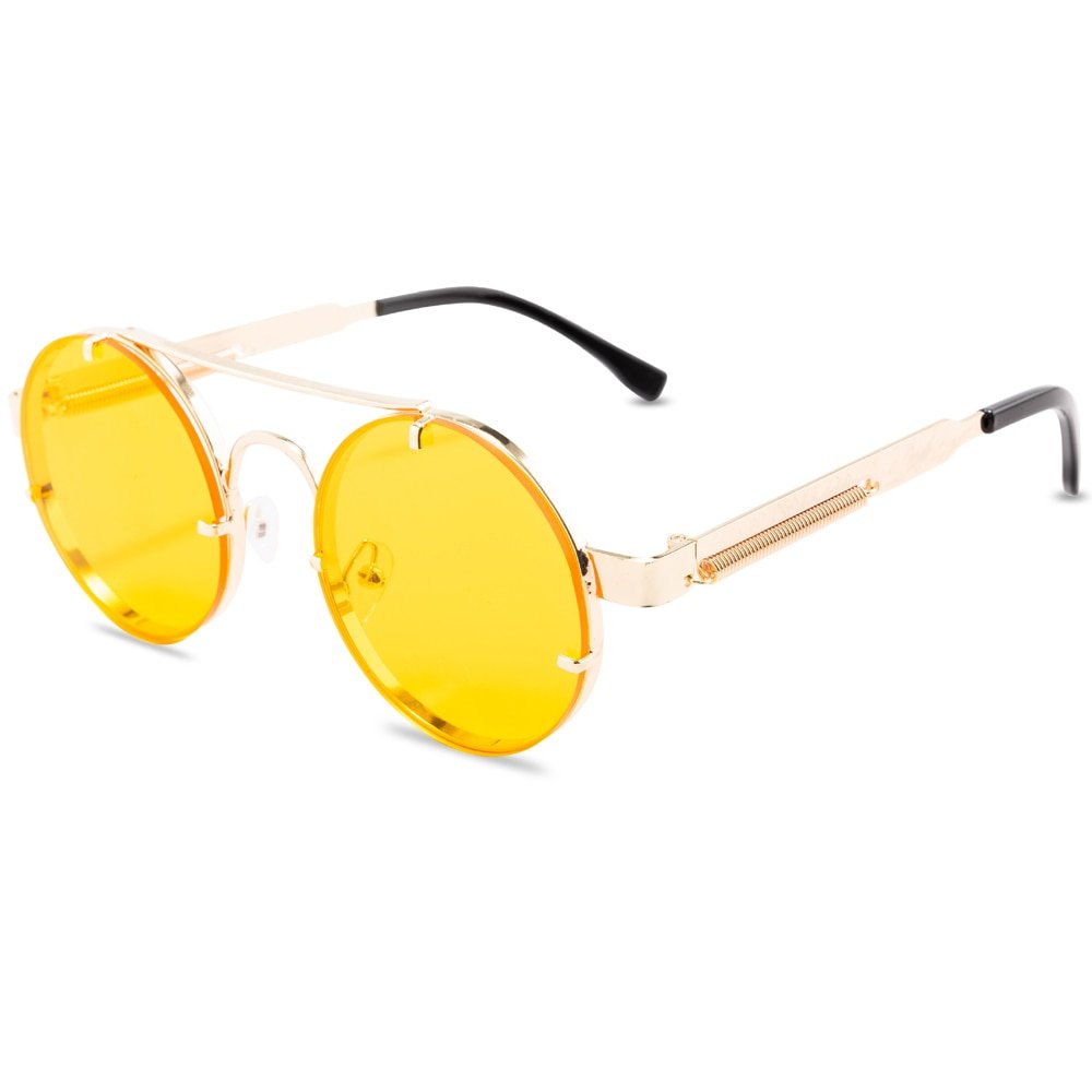 Stylish Astra Round Frame Sunglasses for Trendy UV Protection-3