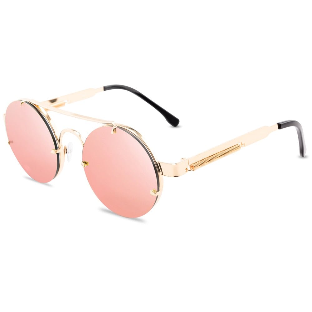 Stylish Astra Round Frame Sunglasses for Trendy UV Protection-6