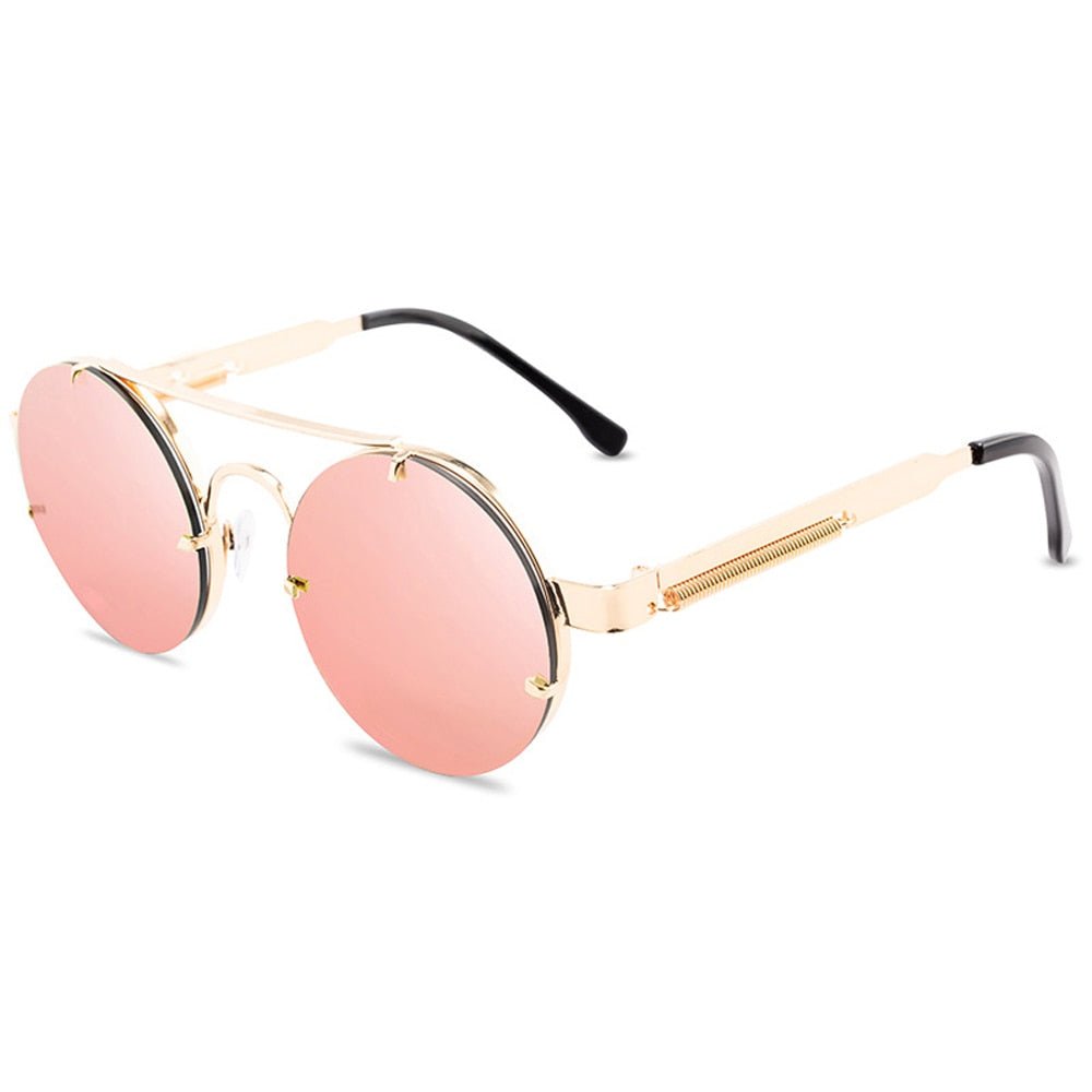 Stylish Astra Round Frame Sunglasses for Trendy UV Protection-10