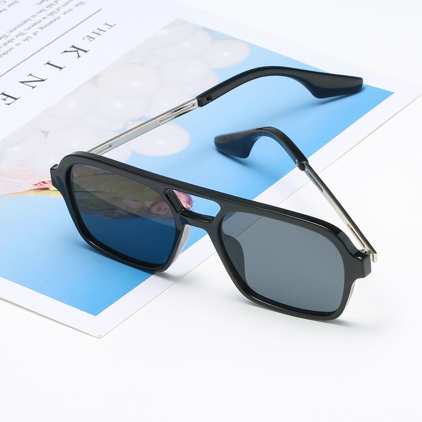 UV Protection Modern Ava Sunglasses for Stylish Eye Safety-15