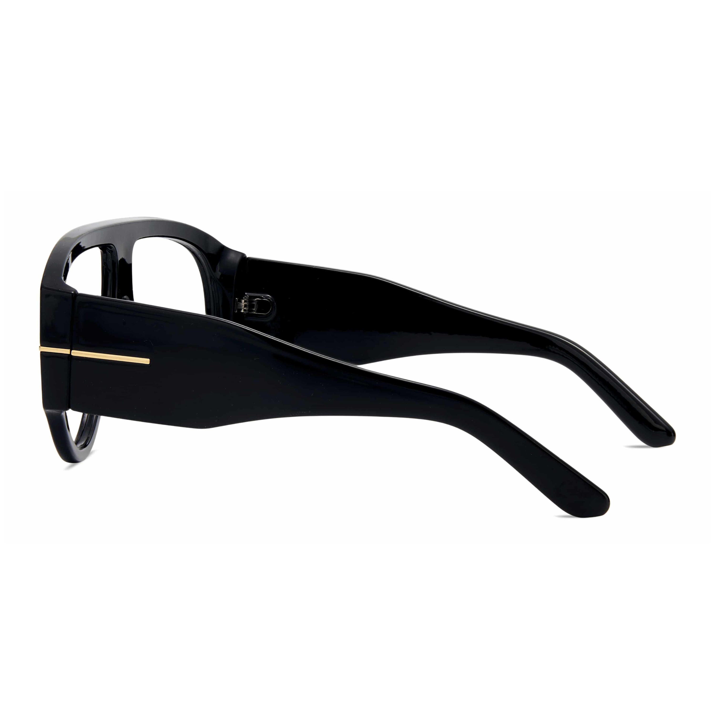 Oversized Pilot Reading Glasses with Blue Light Protection-4