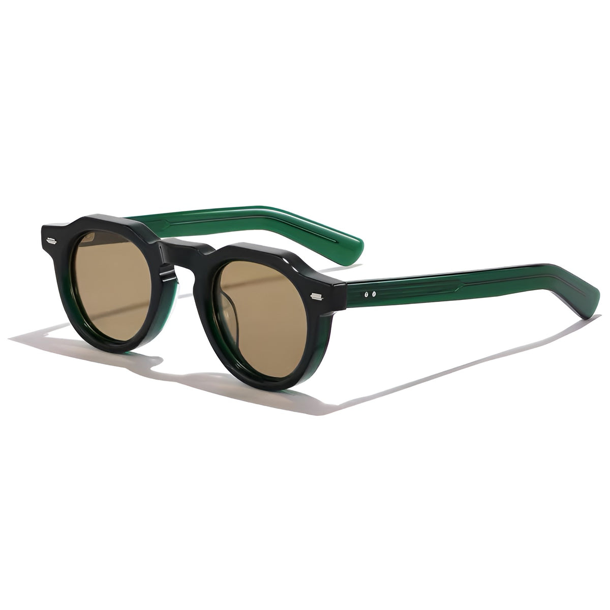 classic round acetate sunglasses UV400 sun glasses for men women