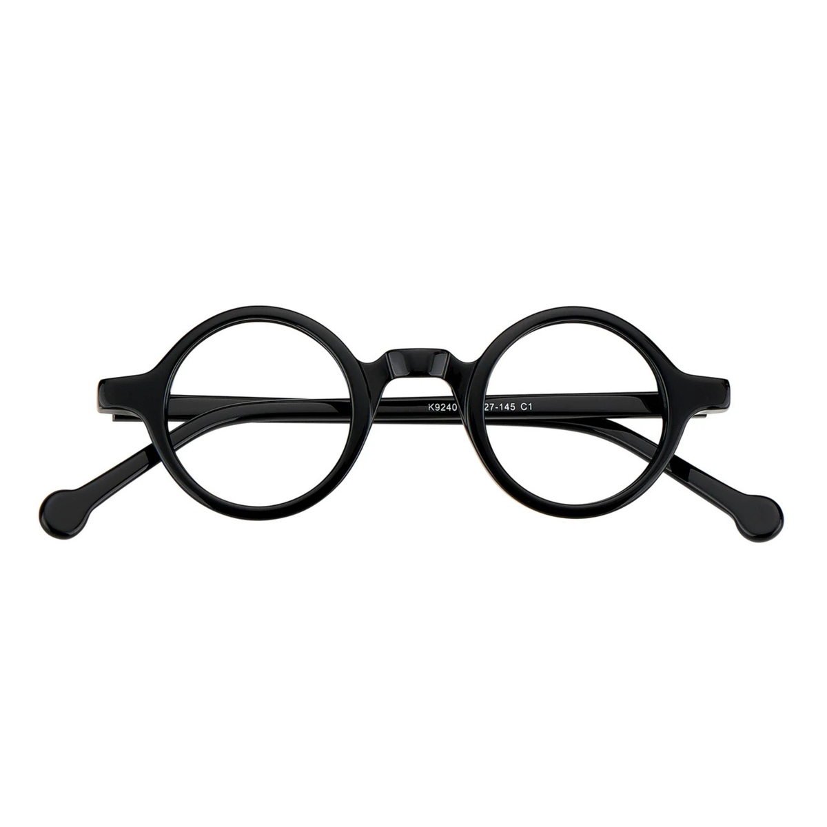 compact round eyeglasses for narrow face shape