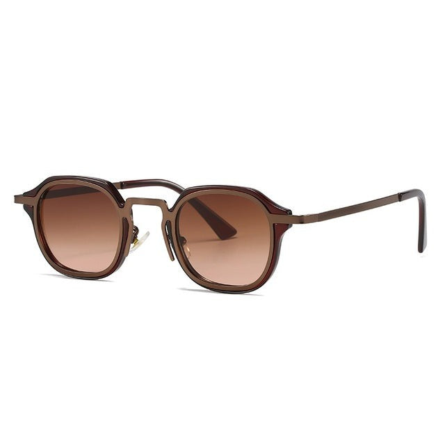Retro Gradient Sunglasses with UV400 Protection  Stylish Sun Safety-7