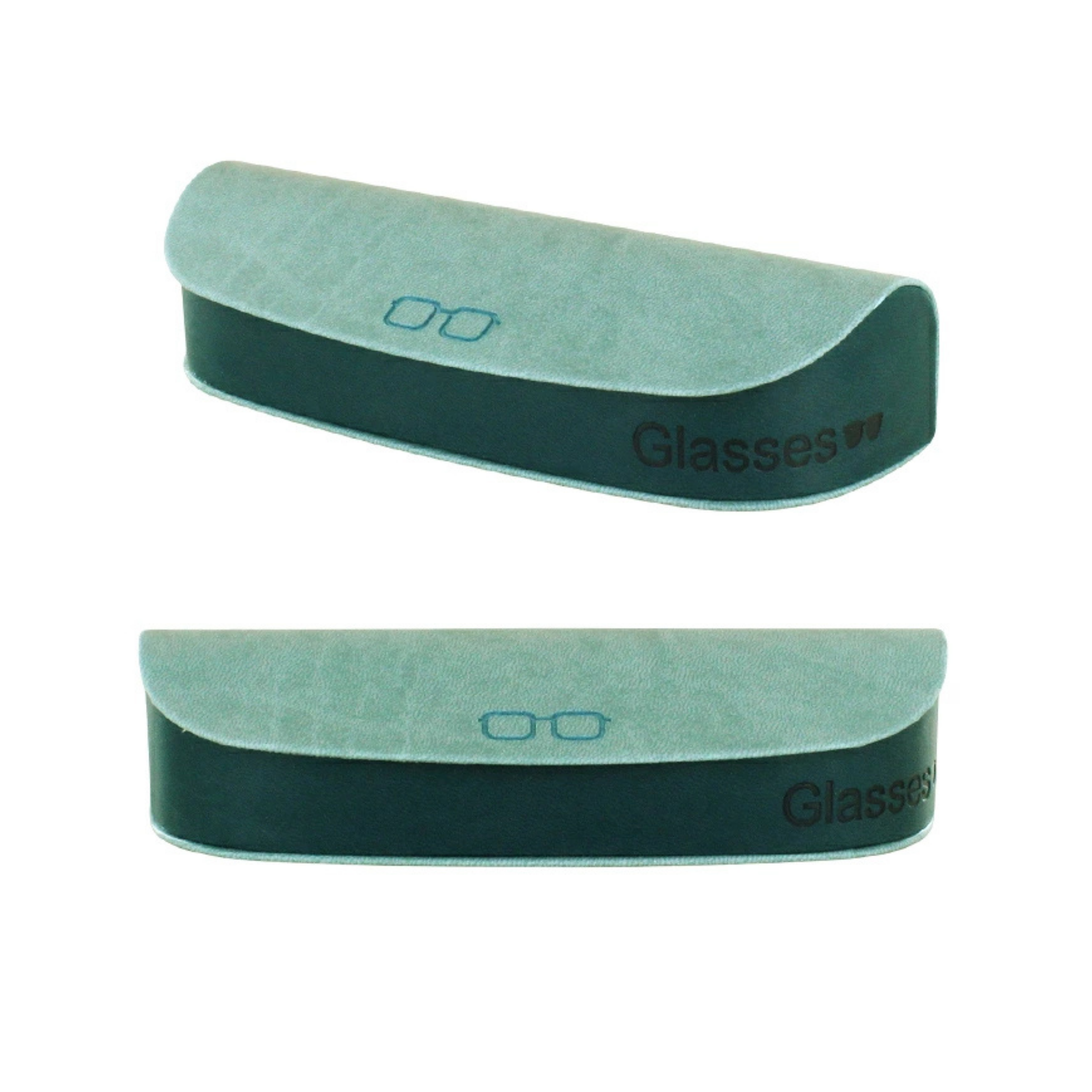 flocking interior eyeglasses case