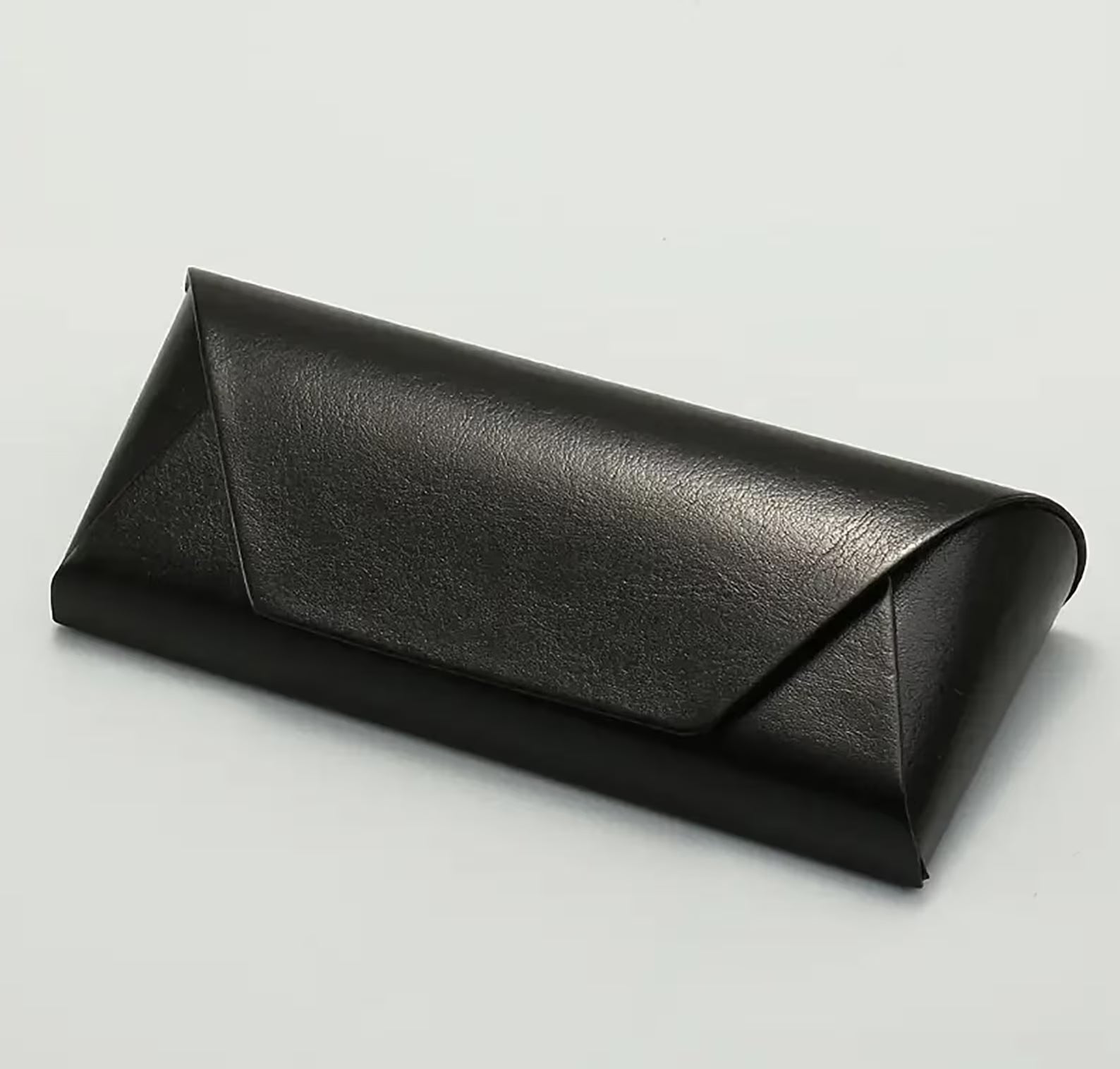 Faux Leather Sunglasses Case – Velvet-Lined Hard Case-3