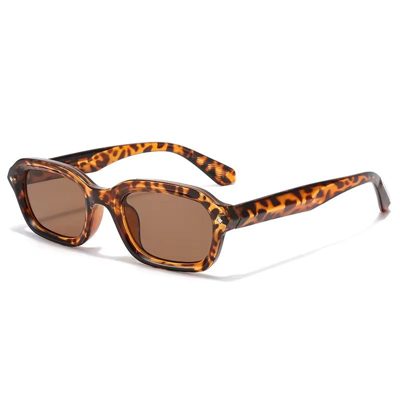 Trendy black gray square reading glasses for everyday close-up vision