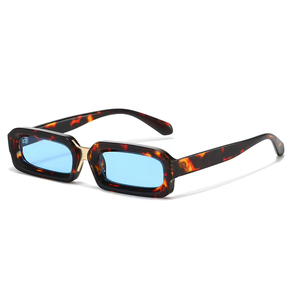 Fashionable slim sunglasses UV400 lenses for summer holidays travel and outdoor wear
