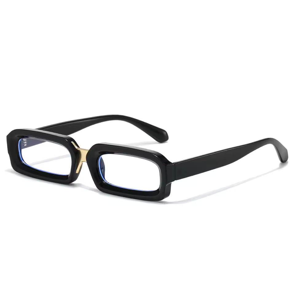 Cool vintage rectangle sunglasses for streetwear hip hop and urban fashion looks
