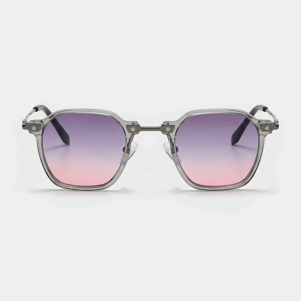 Polygon Punk Sunglasses – Small Metal, UV400-3