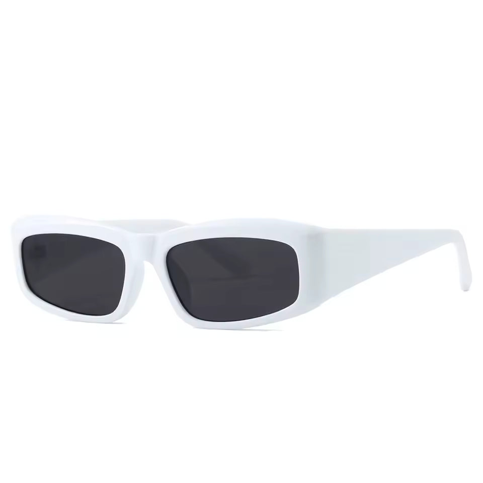 Women's rectangular UV protection sunglasses for travel leisure and outdoor activities