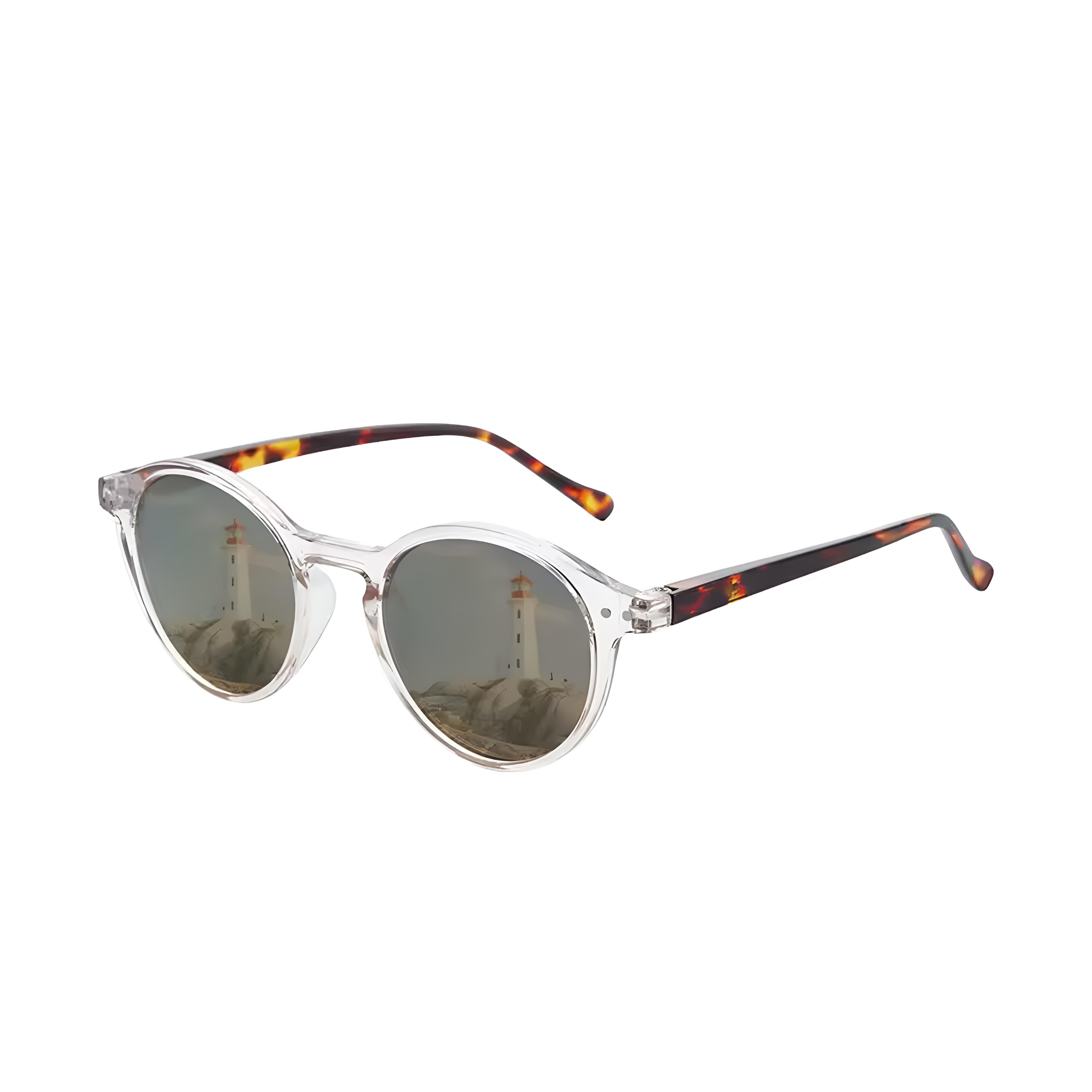 minimalist round sunglasses everyday wear