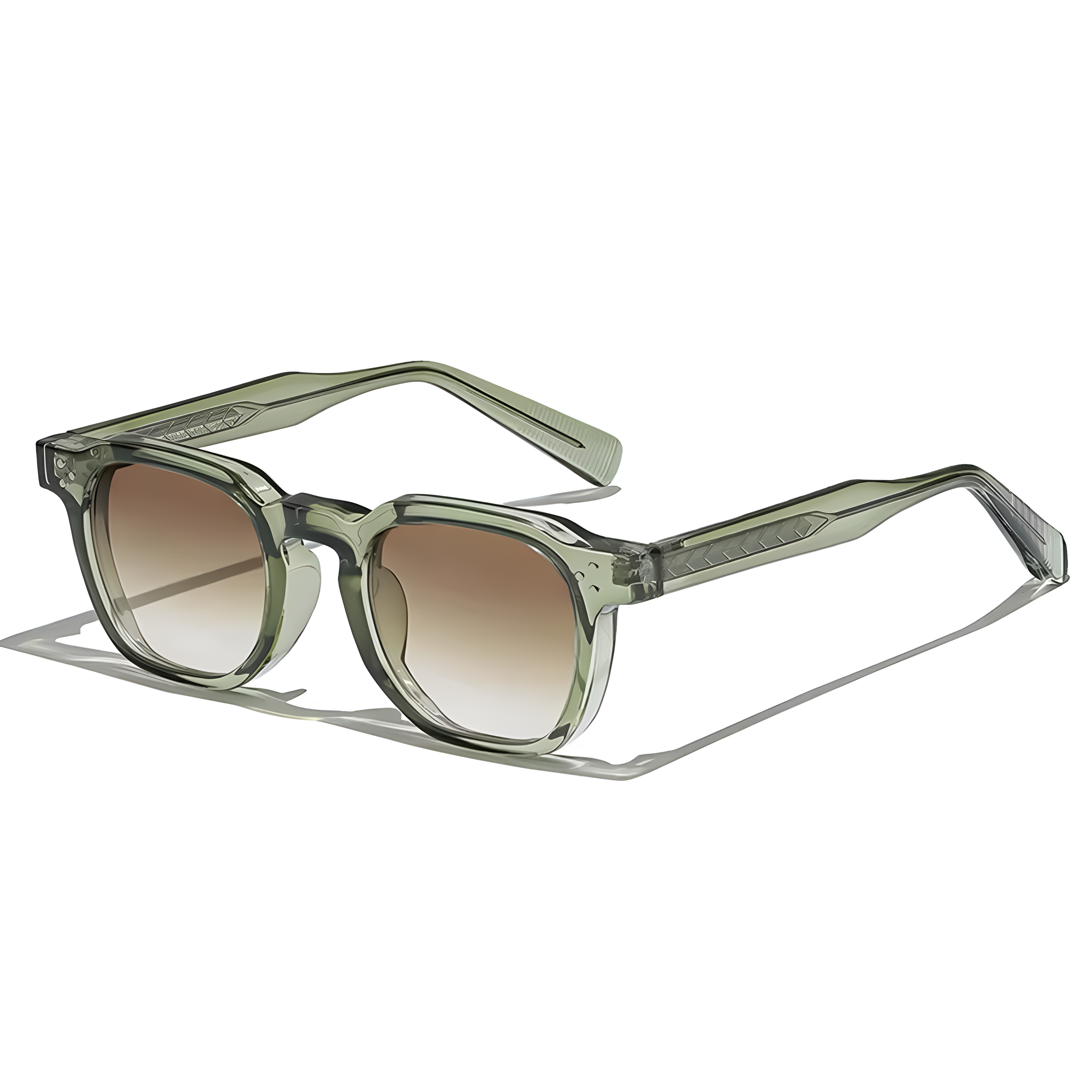 modern square sunglasses for travel and outdoor