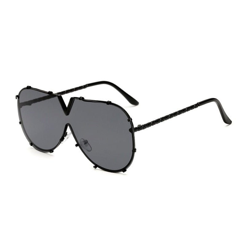 UV Protection Modern Plaid Sunglasses for Stylish Outdoor Adventures-1