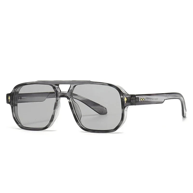 Durable Poly Unisex Sunglasses with Stylish Alloy Frames-1