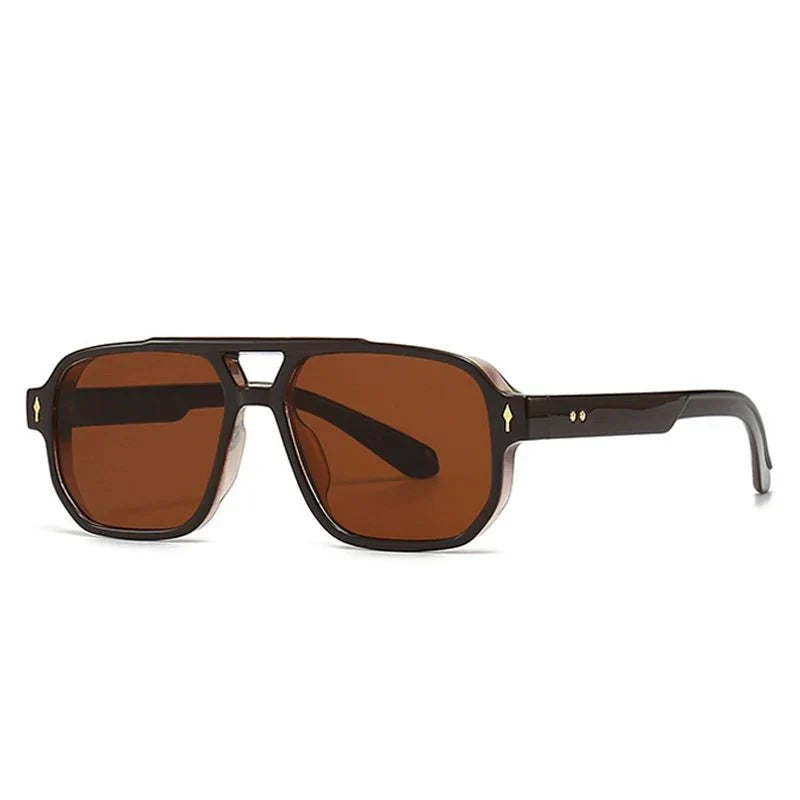 Durable Poly Unisex Sunglasses with Stylish Alloy Frames-2