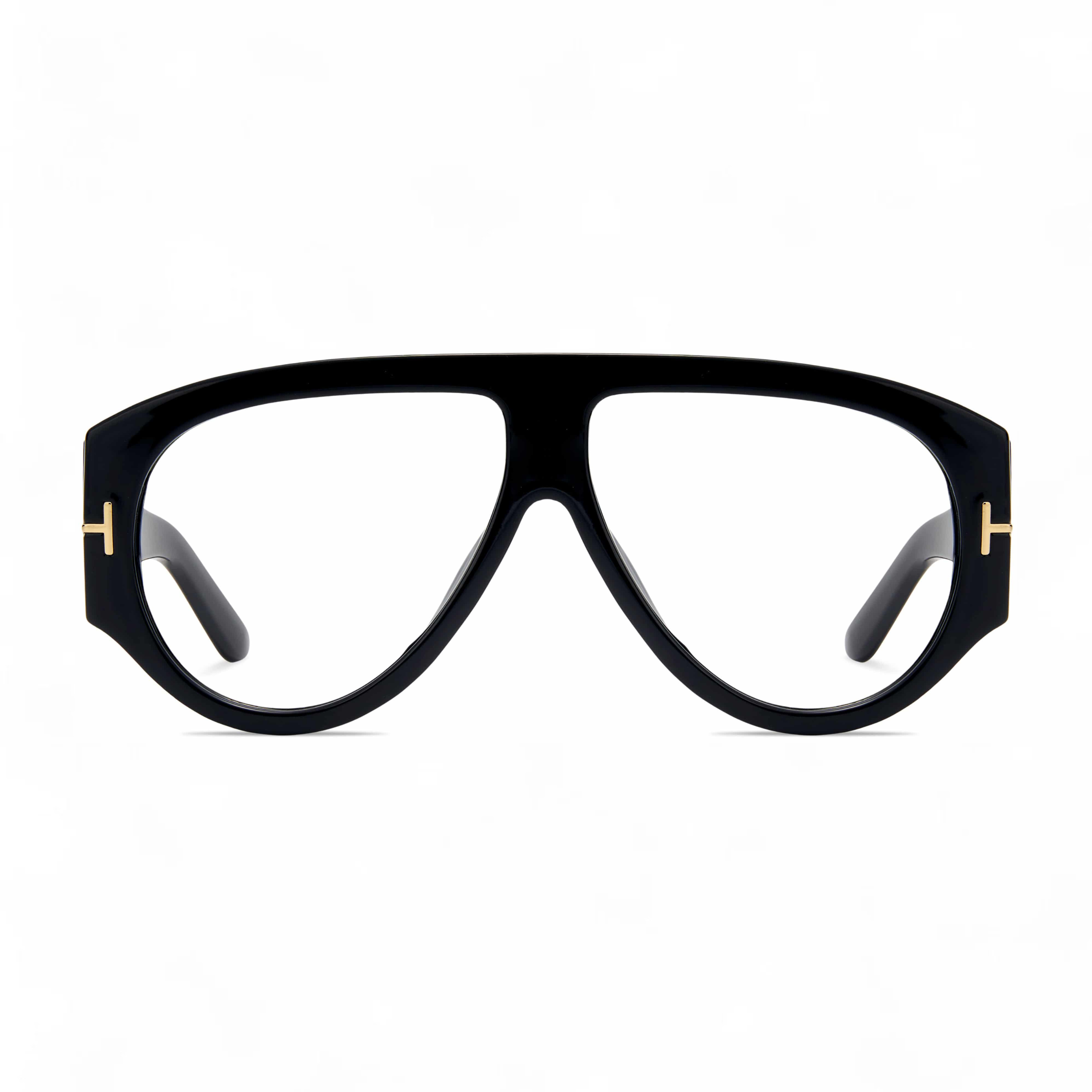Oversized Pilot Reading Glasses with Blue Light Protection-3