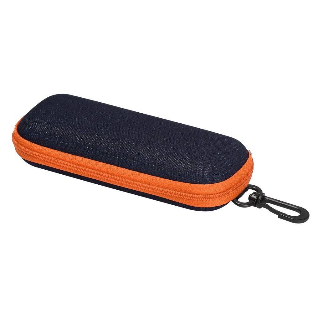 Hard Sunglasses Case – Oxford Cloth, Zipper & Hook-4
