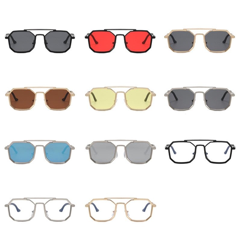 UV Protection Poly Unisex Sunglasses with Durable Alloy Frames-16
