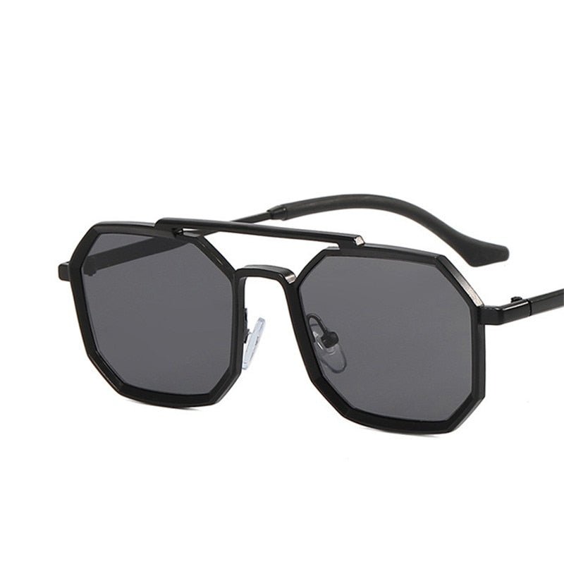 UV Protection Poly Unisex Sunglasses with Durable Alloy Frames-2