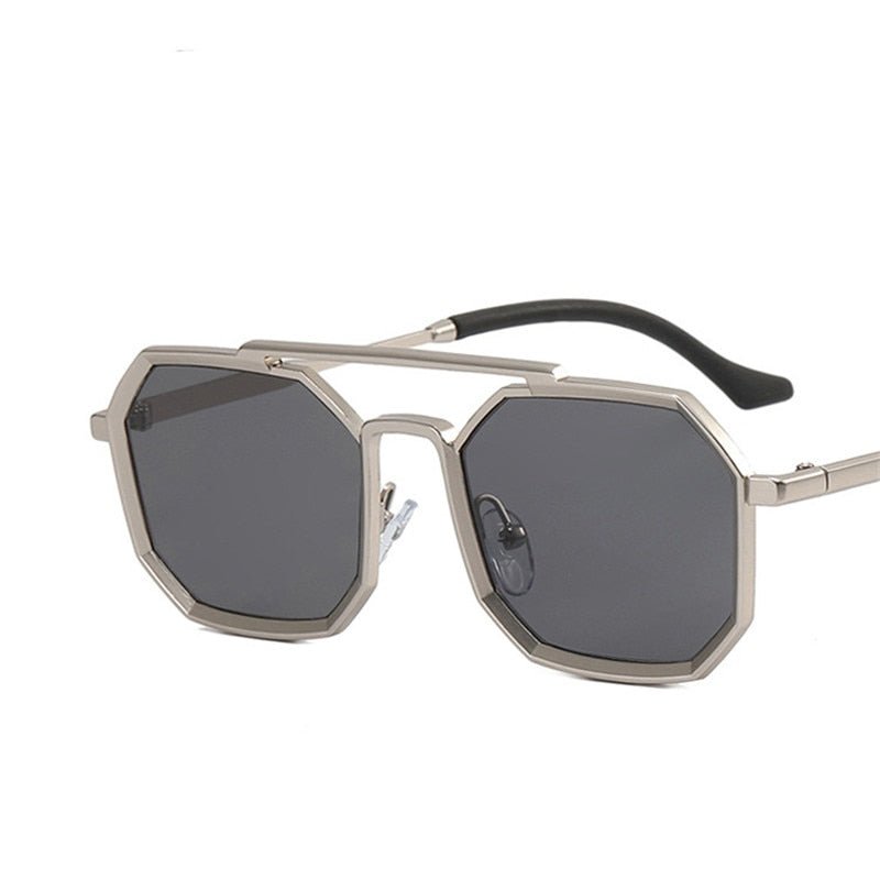 UV Protection Poly Unisex Sunglasses with Durable Alloy Frames-4