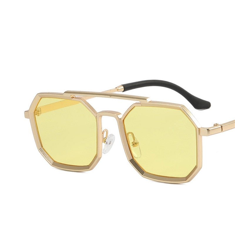 UV Protection Poly Unisex Sunglasses with Durable Alloy Frames-1