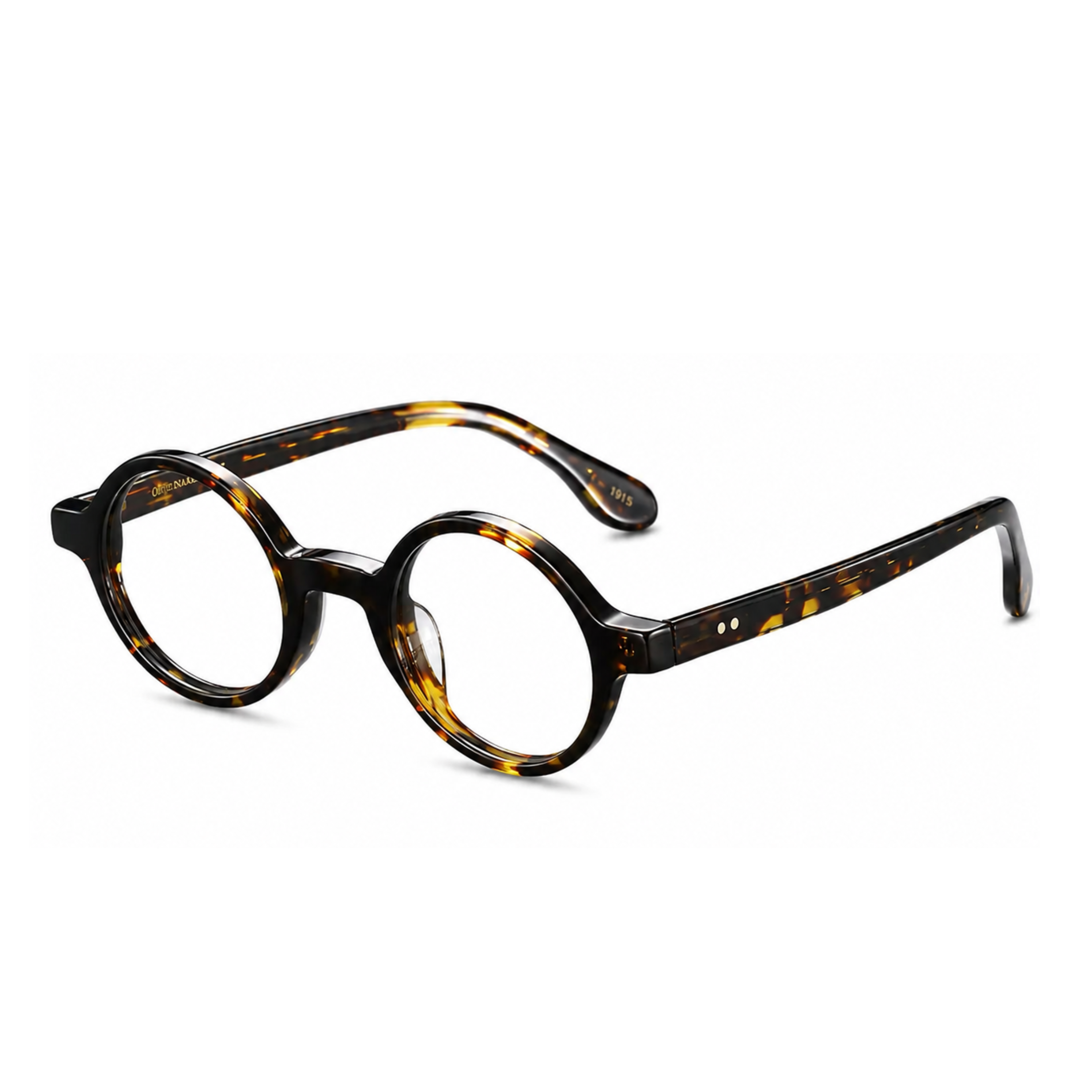 premium acetate round eyeglasses anti blue light prescription optical eyewear