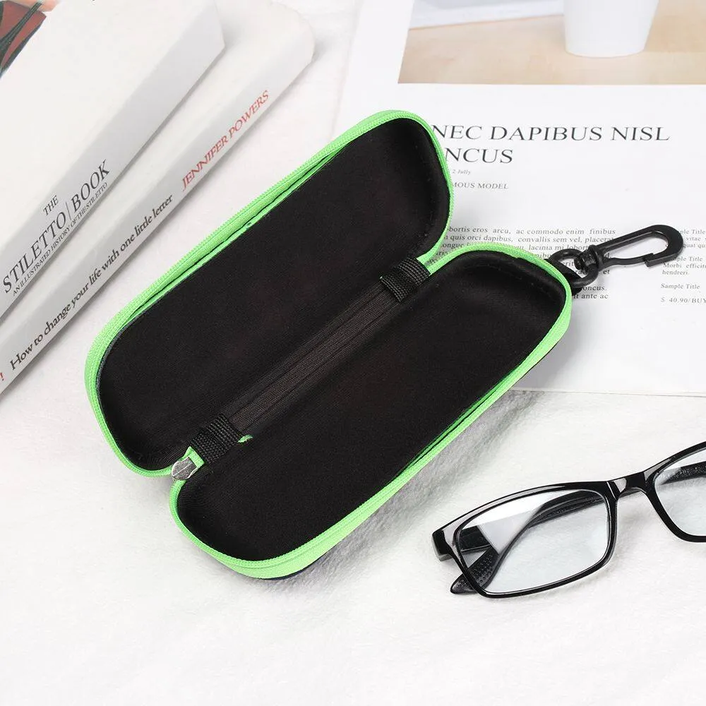 Hard Sunglasses Case – Oxford Cloth, Zipper & Hook-11