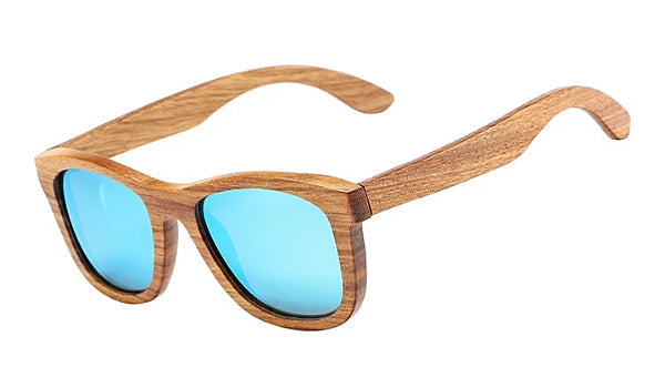 Polarized Bamboo Wood Sunglasses for Men - Classy Ocean Style-1