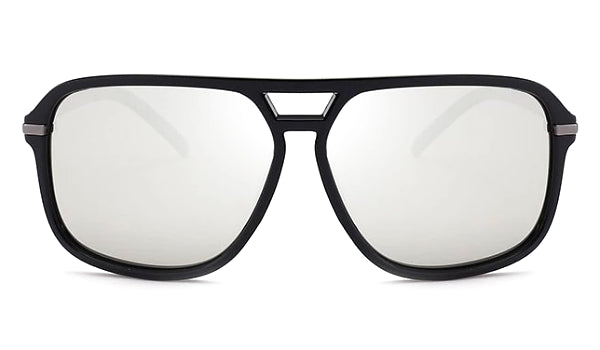 Silver Jetsetter Sunglasses for Men - Classy Style and UV Protection-2