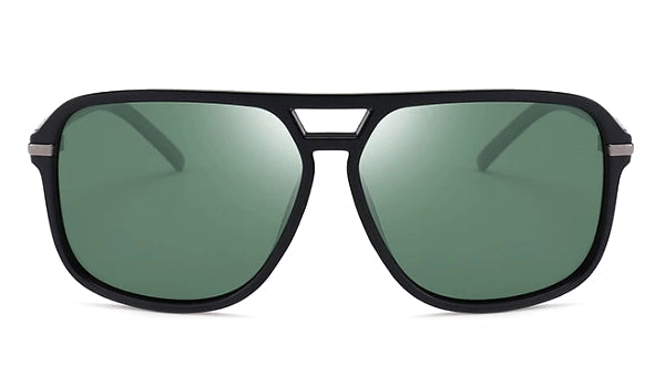 Green Jetsetter Sunglasses for Classy Men - Trendy Stylish Eyewear-2