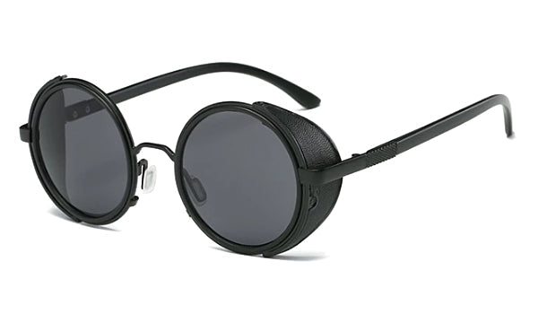 Black Retro Side Shield Sunglasses for Stylish Men-1