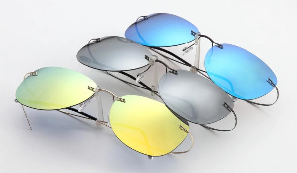 Lightweight Yellow Aviator Sunglasses for Men - Stylish  Classy Design-2