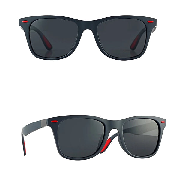 Polarized Grey Sunglasses for Men - Classy Beach Style-2