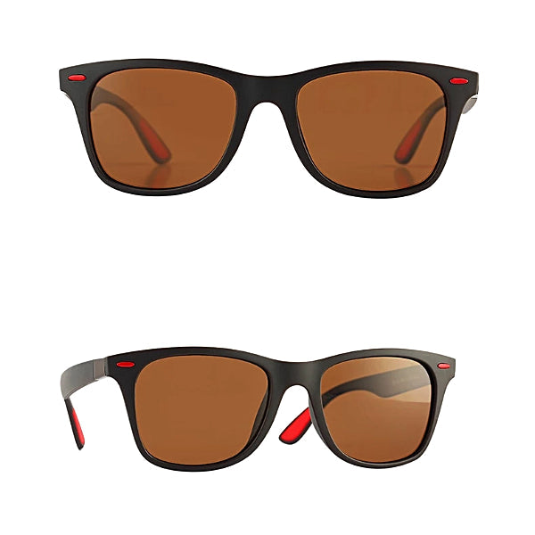 Polarized Brown Beach Sunglasses for Men - Classy Coastal Style-2